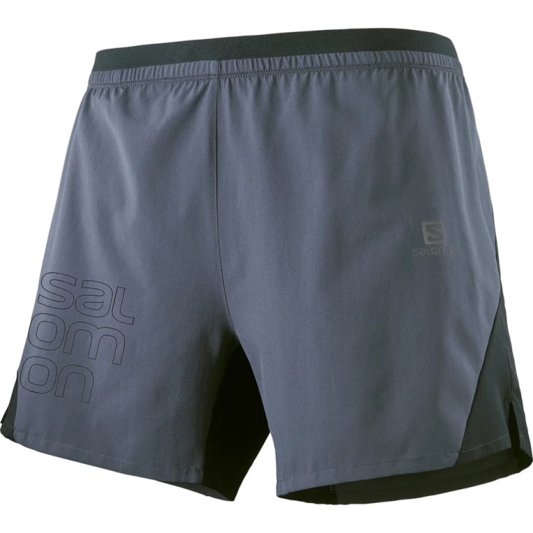 Navy / Black Salomon Cross 5'' Men's Shorts | IE OR7439